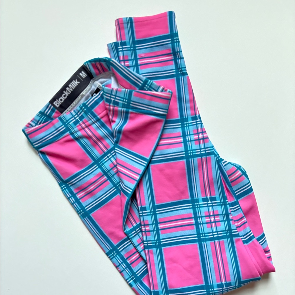 Blackmilk Barbie Tartan Leggings